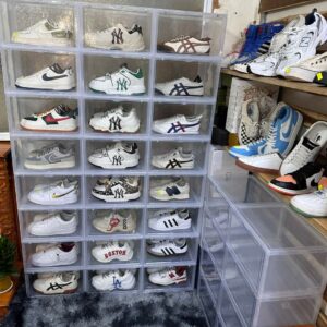 Alternative view of Hộp đựng Giày Cửa Ngang Đen Và Trắng Tùy Chọn